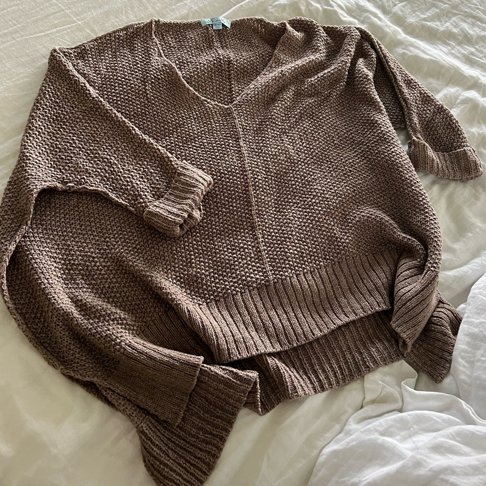 She  + Sky sweater